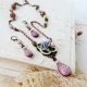 Colier i cercei "My vintage garden"