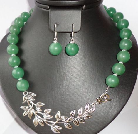 set aventurin verde