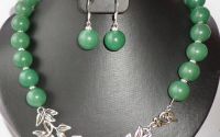 set aventurin verde
