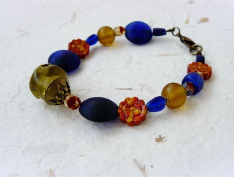 Bratara "Misty autumn garden"