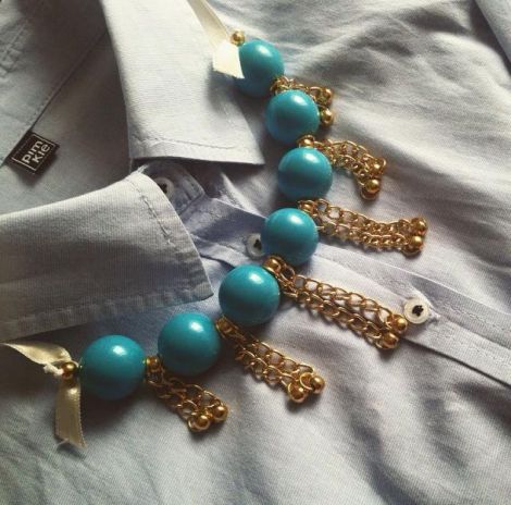 Colier "Classy Blue"