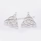 Pandantiv Celtic Knot argintiu antichizat