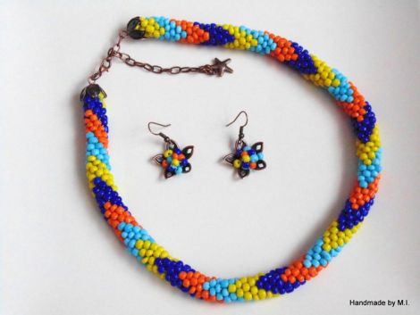 Set crosetat multicolor