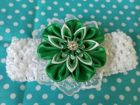 bentita cu floare verde