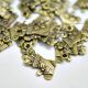 Charm soseta cu cadouri bronz antichizat