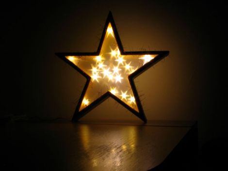 Lampa "golden starlight"