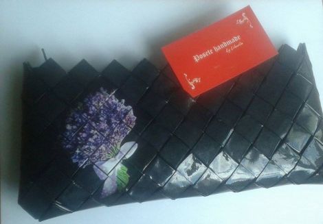 Plic  din hartie  model "lavanda"