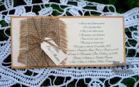 Invitatie rustica