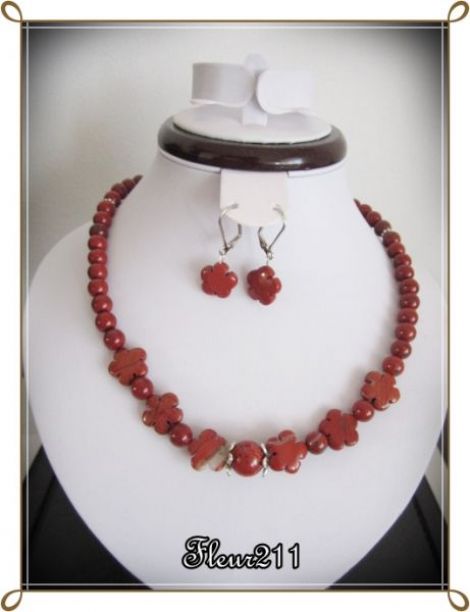 Set- red jasper