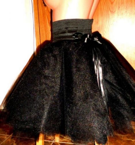  Diamond Black Balerina Skirt