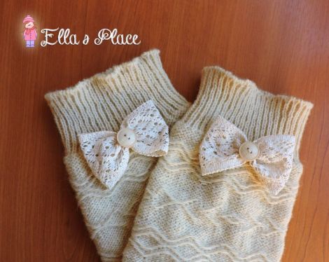 Jambiere din lana- Leg warmers