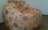Fotoliu puf BUBBLE cu husa din material textil