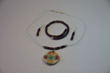 Bijoux handmade medalion