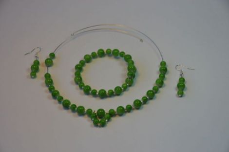 Set elegant margelute verzi