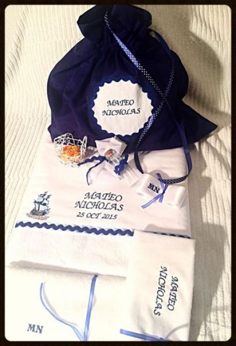 Trusou botez BRODAT personalizat