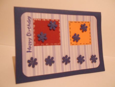 Felicitare floricele model 6