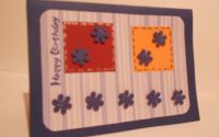 Felicitare floricele model 6