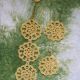 Set bratara si cercei broderie needle tatting