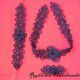 Set bijuterii brodate manual-needle tatting