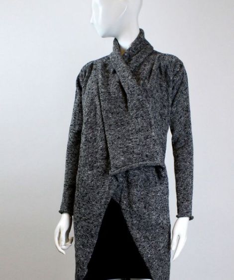 cardigan gri