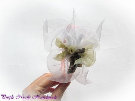 Office Medusa - cordeluta flori satin