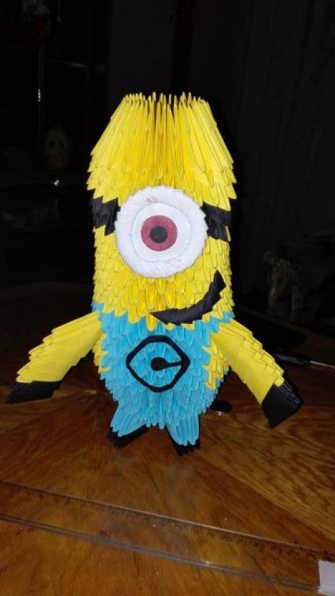 minion origami