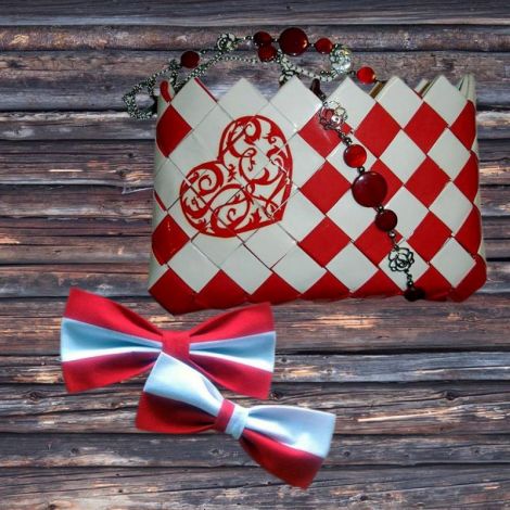 Set gentuta si papion "martisor"