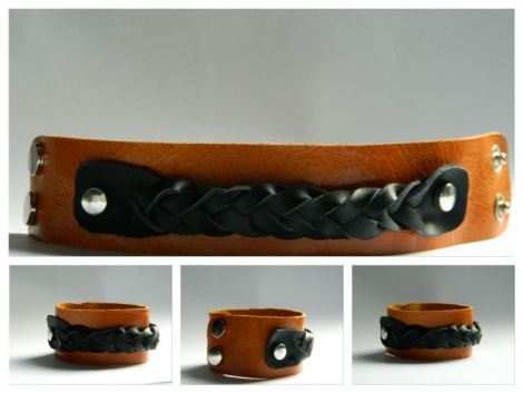 Bratara piele