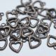 Charm inimioara cupru 15x12mm
