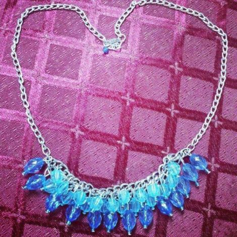 Colier Blue cristal