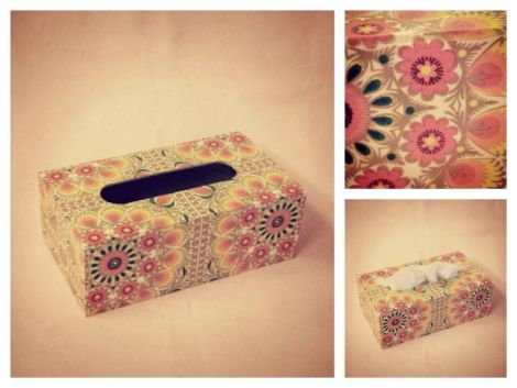 Cutie servetele Traditional crem
