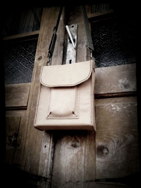 Geanta piele naturala handmade