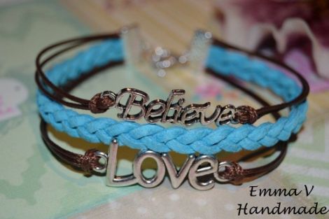 Bratara Believe and Love