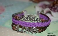 Bratara Love and Believe