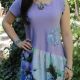 Tricou pictat manual "SPRING"