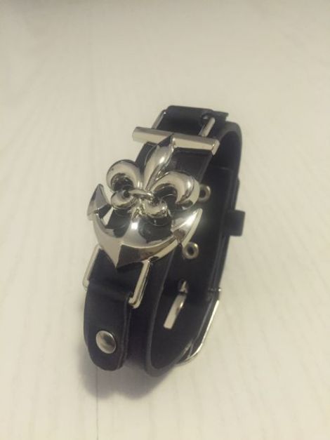 Bratara din piele naturala accesoriu ROCK