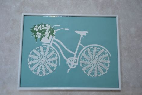 Decor Bicicleta cu flori