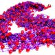 Colier crosetat Purple and Red 