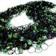 Colier crosetat Black and Green 