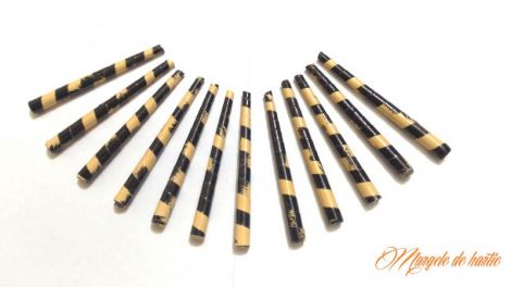Set margele de hartie conice 47mm
