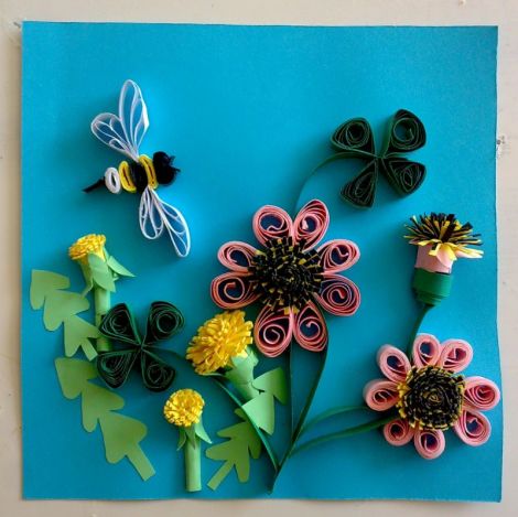 Tablou Quilling