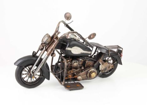 MODEL MOTOCICLETA NEAGRA