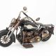 MODEL MOTOCICLETA NEAGRA
