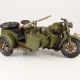 MODEL MOTOCICLETA MILITARA