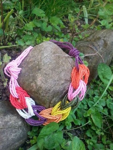 Colier multicolor