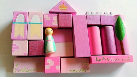 Set cuburi personalizat "Roses Kingdom"