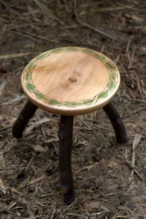 Taburet rustic