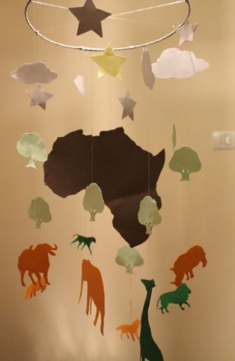 Carusel decorativ Africa