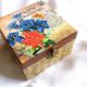 Cutie lemn decorata - 