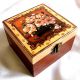 Cutie lemn decorata -